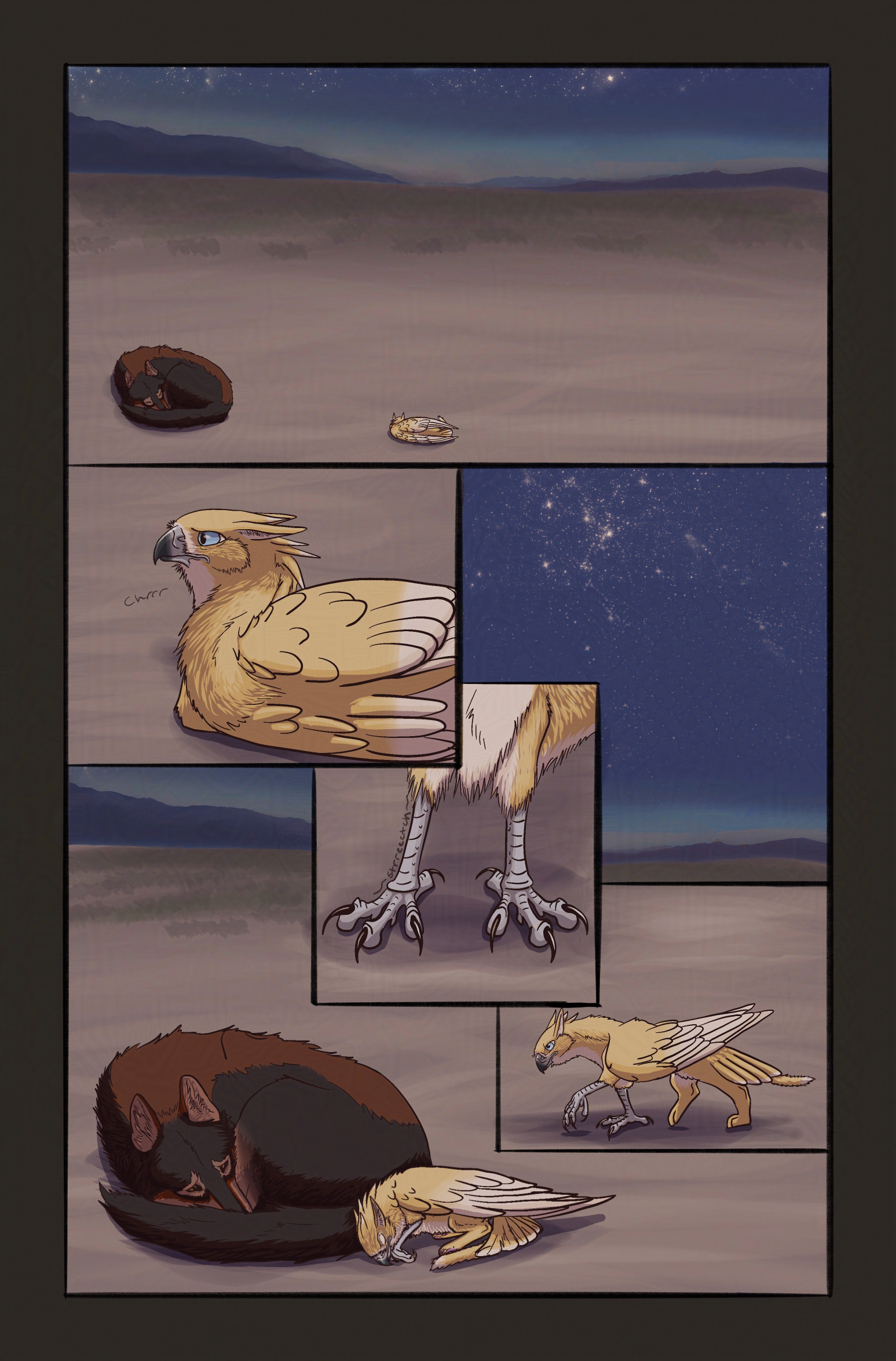 Poor emotionally stunted wolf.